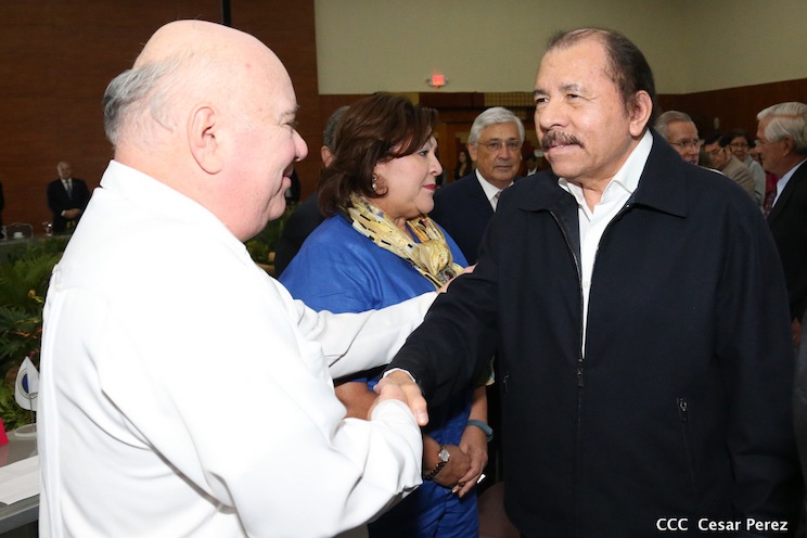 Presidente Daniel se reúne en Nicaragua con diputados del Parlacen