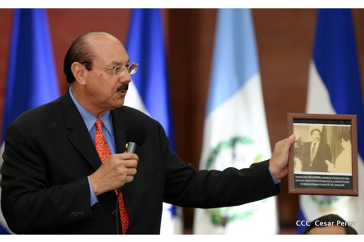 Presidente Daniel se reúne en Nicaragua con diputados del Parlacen