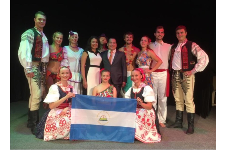 Nicaragua se presenta en Eslovaquia con todo su esplendor cultural y como un país de oportunidades para el empresariado eslovaco