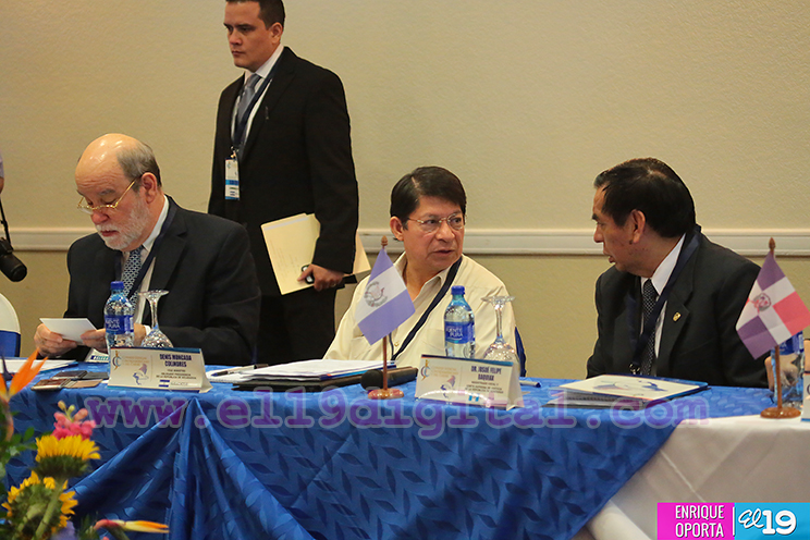Consejo Judicial Centroamericano sesiona en Nicaragua para abordar temas de seguridad de la región 