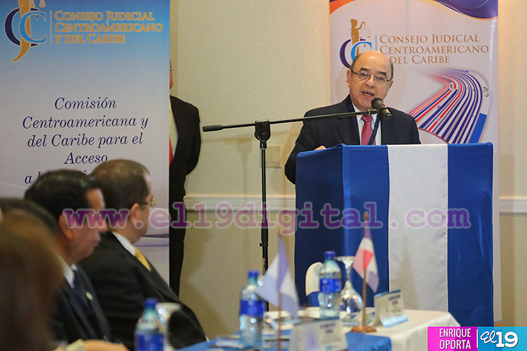 Consejo Judicial Centroamericano sesiona en Nicaragua para abordar temas de seguridad de la región 