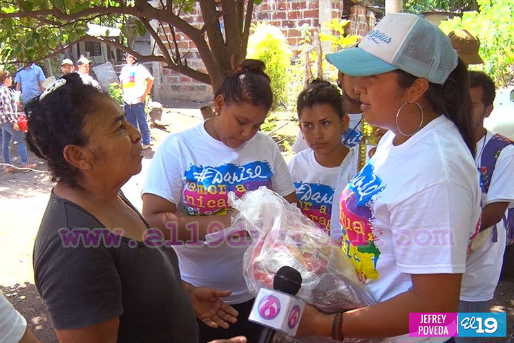 Gobierno lleva Plan Techo y más Paquetes Alimentarios a familias afectadas por sismos en Momotombo y Miralago 