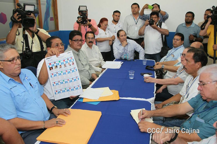 Partidos políticos aprueban diseño de boleta electoral