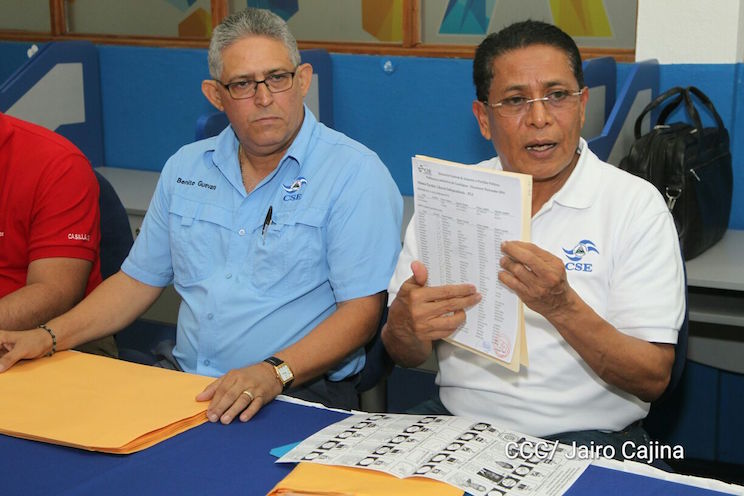 Partidos políticos aprueban diseño de boleta electoral