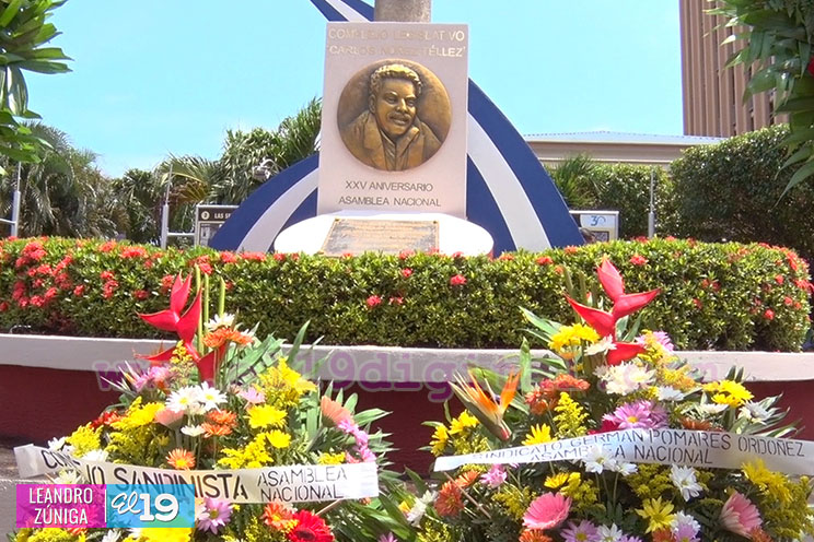 Legisladores recuerdan legado del Comandante Carlos Núñez Téllez