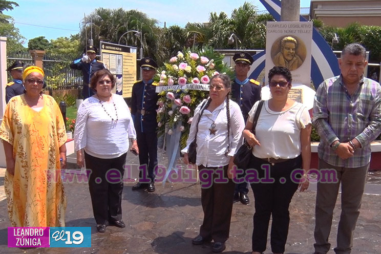 Legisladores recuerdan legado del Comandante Carlos Núñez Téllez