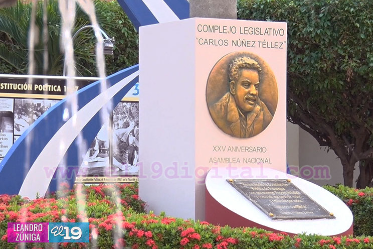 Legisladores recuerdan legado del Comandante Carlos Núñez Téllez