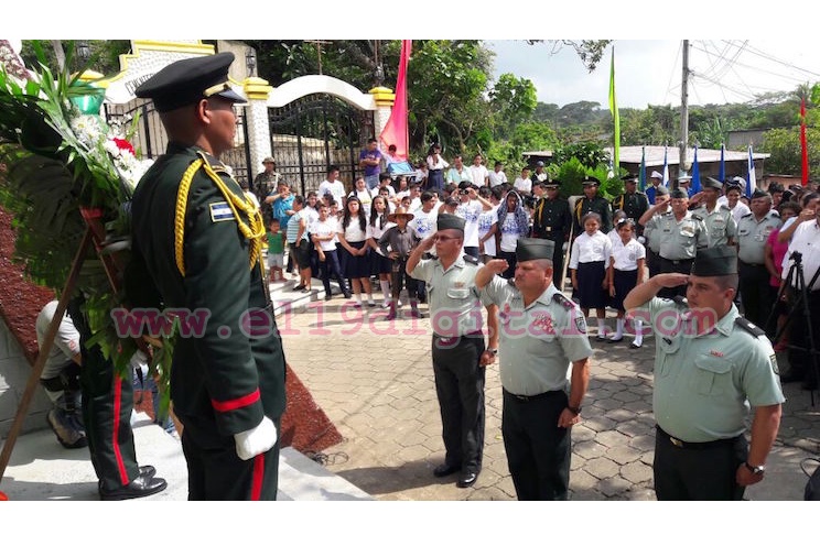Nicaragua le rinde homenaje al Héroe Nacional General Benjamín Zeledón