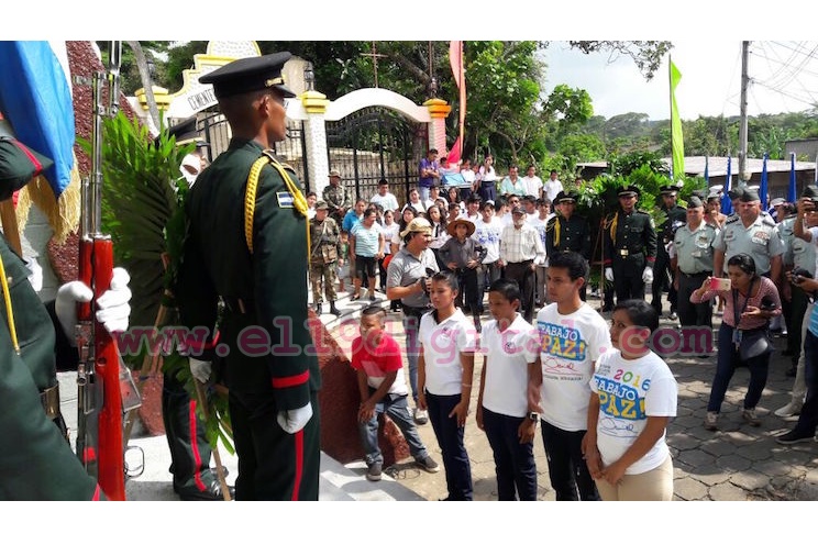 Nicaragua le rinde homenaje al Héroe Nacional General Benjamín Zeledón