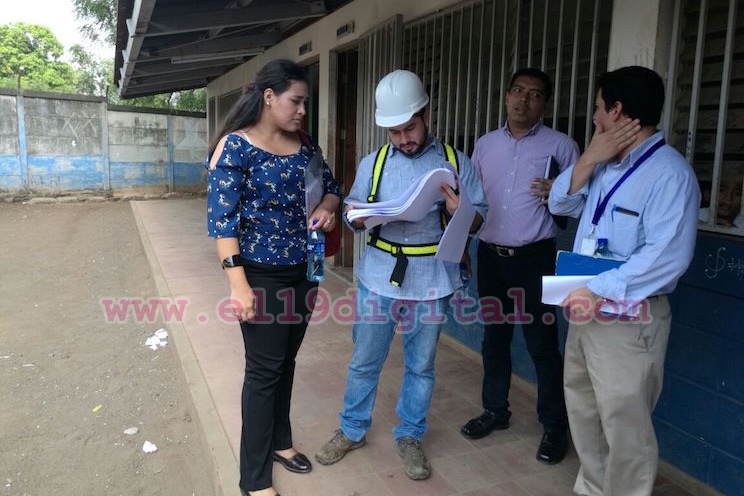 Equipo de Infraestructura del Mined modernizará el 'Centro Educativo Bella Cruz' de Ciudad Sandino