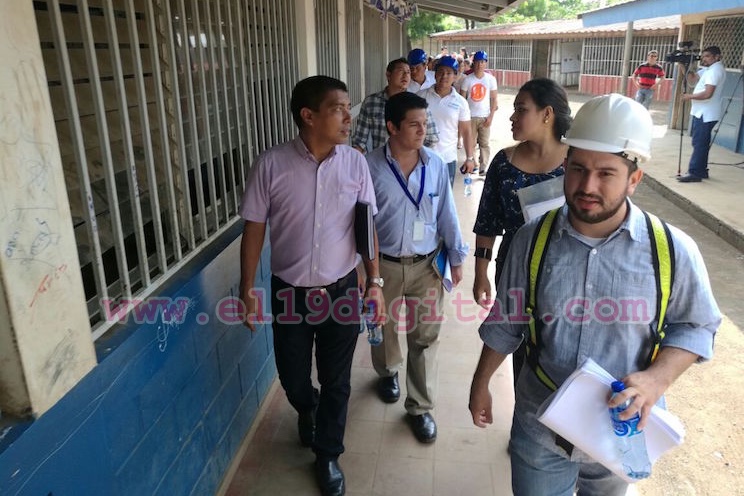 Equipo de Infraestructura del Mined modernizará el 'Centro Educativo Bella Cruz' de Ciudad Sandino