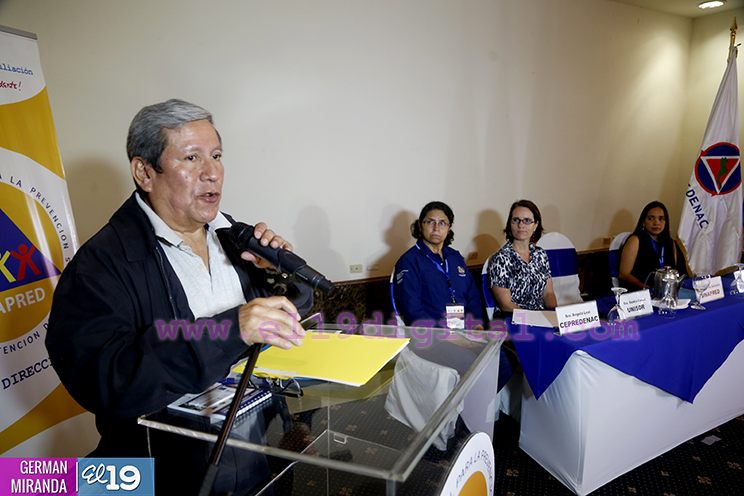Nicaragua aporta al fortalecimiento de la política centroamericana de gestión integral de riesgos