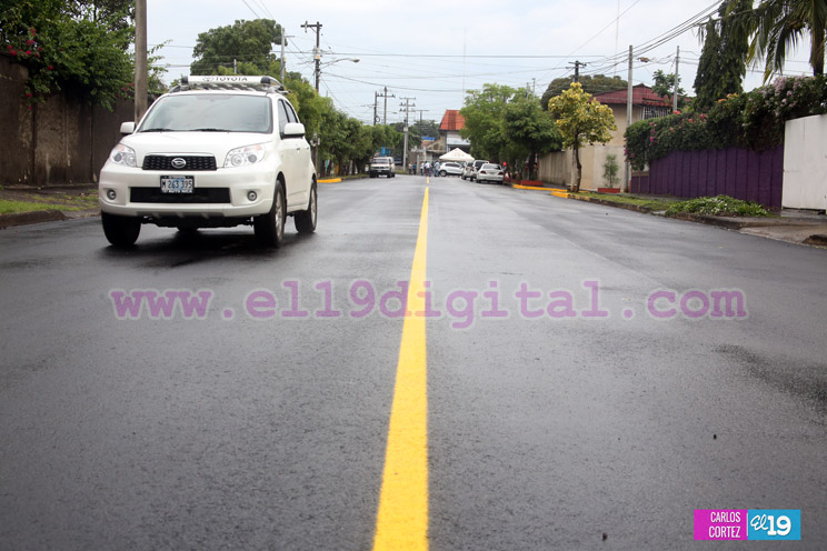 Alcaldía de Managua continúa mejorando vías alternas; esta vez en Linda Vista Norte