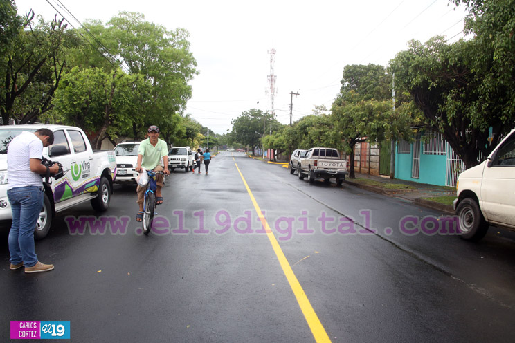 Alcaldía de Managua continúa mejorando vías alternas; esta vez en Linda Vista Norte