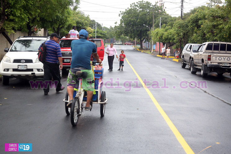 Alcaldía de Managua continúa mejorando vías alternas; esta vez en Linda Vista Norte