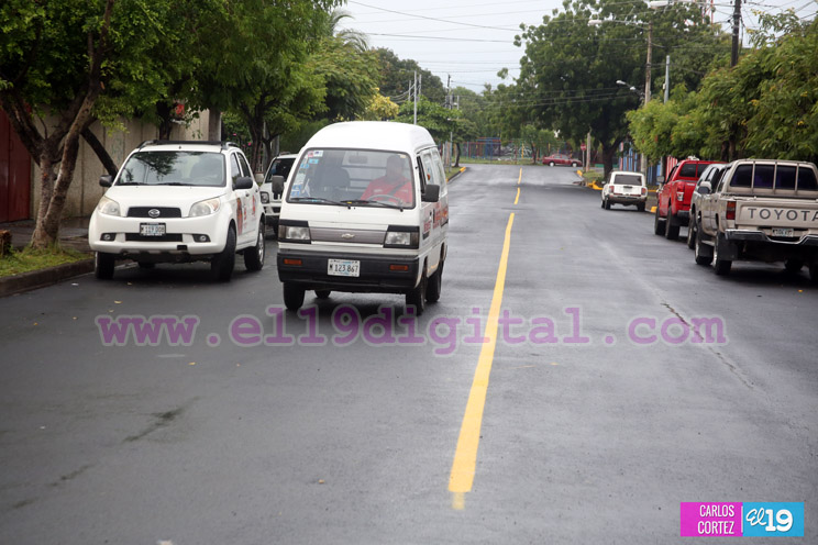 Alcaldía de Managua continúa mejorando vías alternas; esta vez en Linda Vista Norte