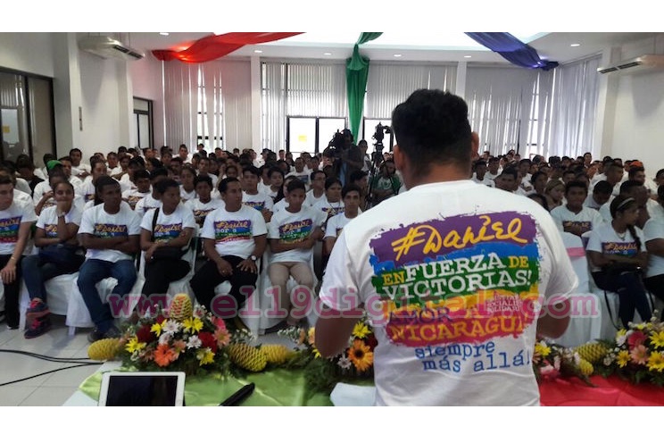 Juventud Sandinista realiza Encuentro Nacional para ratificar su vocación solidaria por Amor a Nicaragua