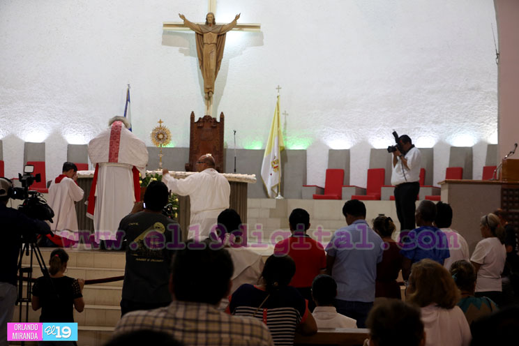 Cardenal Brenes preside Jornada de Oración por la Paz, el Presente y Futuro de Nicaragua