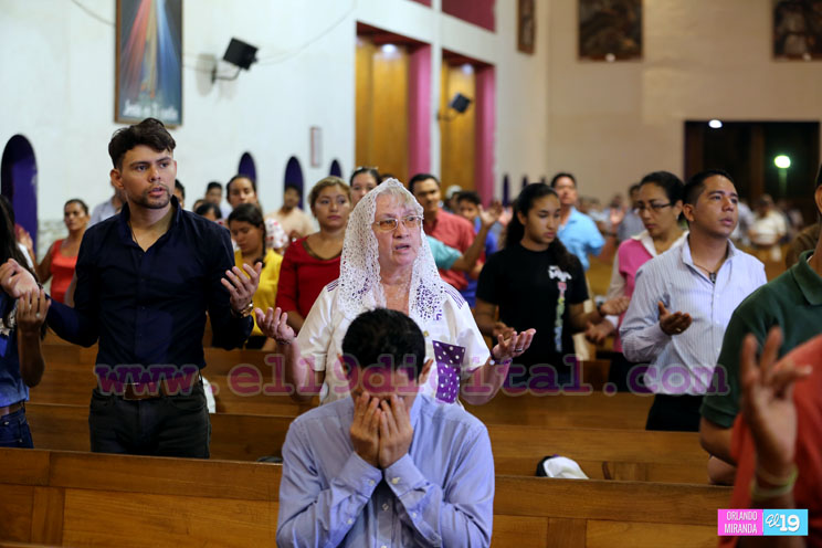 Cardenal Brenes preside Jornada de Oración por la Paz, el Presente y Futuro de Nicaragua