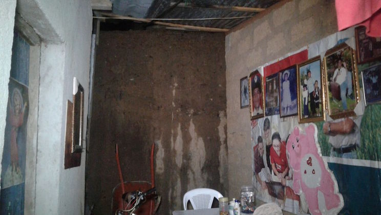 Viviendas afectadas en Ocotal producto de las fuertes lluvias