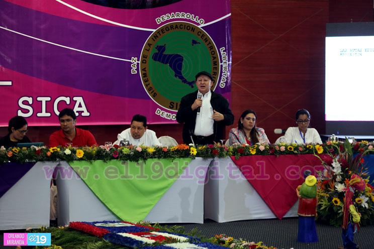 Nicaragua expone modelo de gestión de riesgos en el Foro de Juventud de los países del SICA