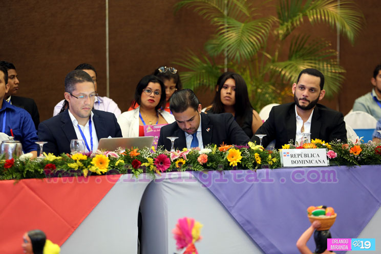 Nicaragua expone modelo de gestión de riesgos en el Foro de Juventud de los países del SICA