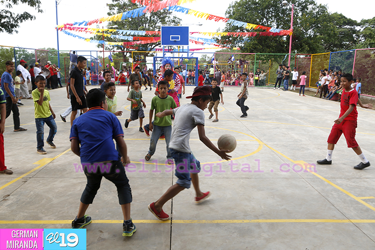 Gobierno Sandinista continúa mejorando ambientes recreativos en comunidades rurales del país