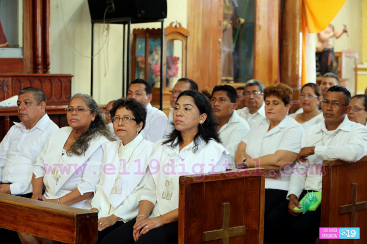 Cardenal Brenes oficia misa en parroquia San Juan Bautista