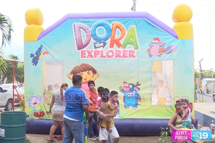 Desborde de alegría y diversión en parques de Managua