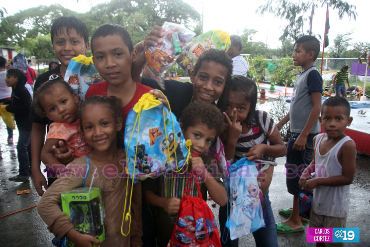 Los mimados de la revolución estuvieron de fiesta en parques de Managua