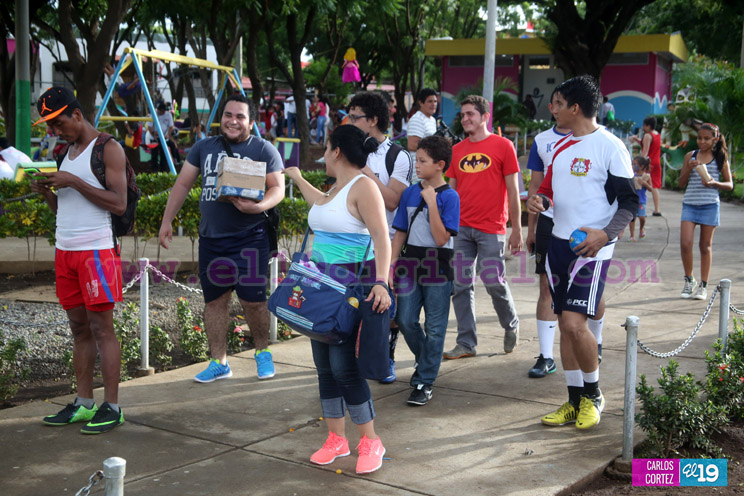Los mimados de la revolución estuvieron de fiesta en parques de Managua