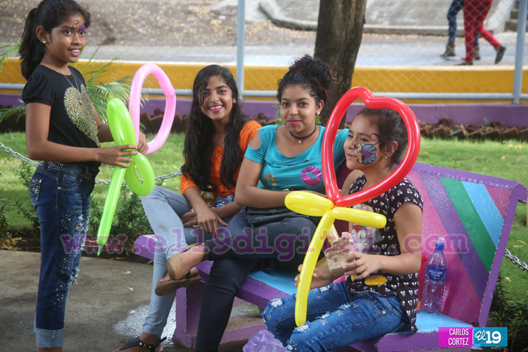 Los mimados de la revolución estuvieron de fiesta en parques de Managua