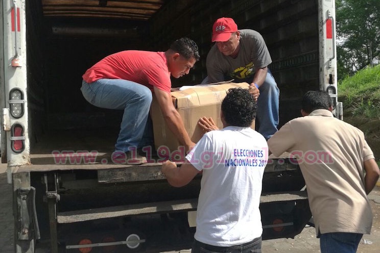 Inicia traslado de primeras boletas electorales a almacén central del CSE