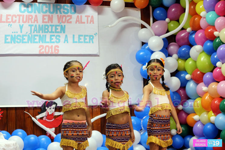 MINED celebra en Managua el concurso de departamental de lectura