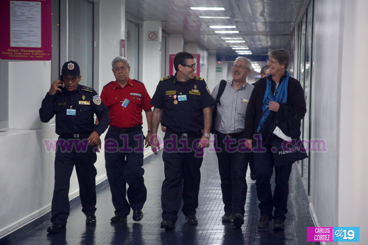 Jefe de Bomberos de Hamburgo llega a Nicaragua para fortalecer lazos de cooperación y colaboración