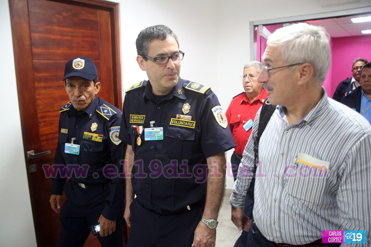 Jefe de Bomberos de Hamburgo llega a Nicaragua para fortalecer lazos de cooperación y colaboración