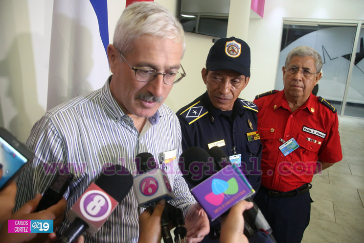 Jefe de Bomberos de Hamburgo llega a Nicaragua para fortalecer lazos de cooperación y colaboración