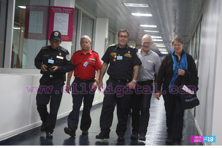Jefe de Bomberos de Hamburgo llega a Nicaragua para fortalecer lazos de cooperación y colaboración