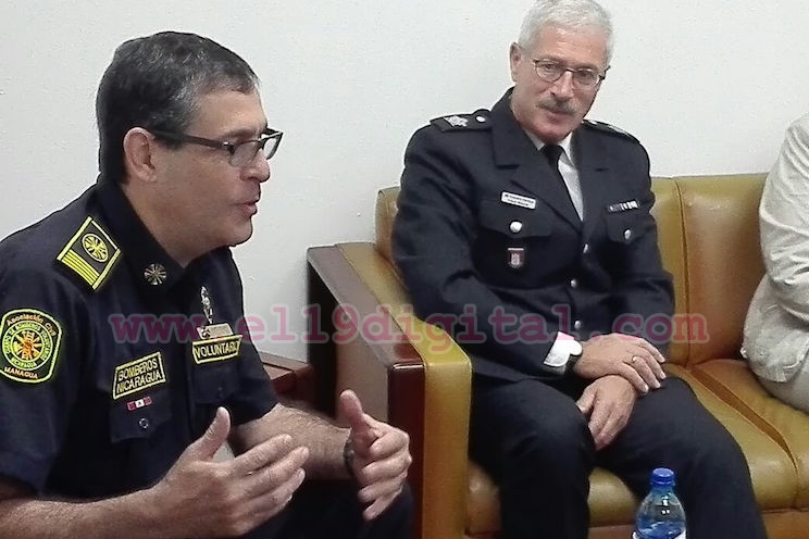 Bomberos de Hamburgo ratifican cooperación con Nicaragua