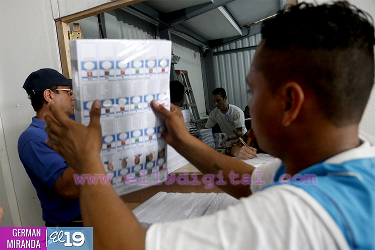 Avanza impresión de boletas electorales