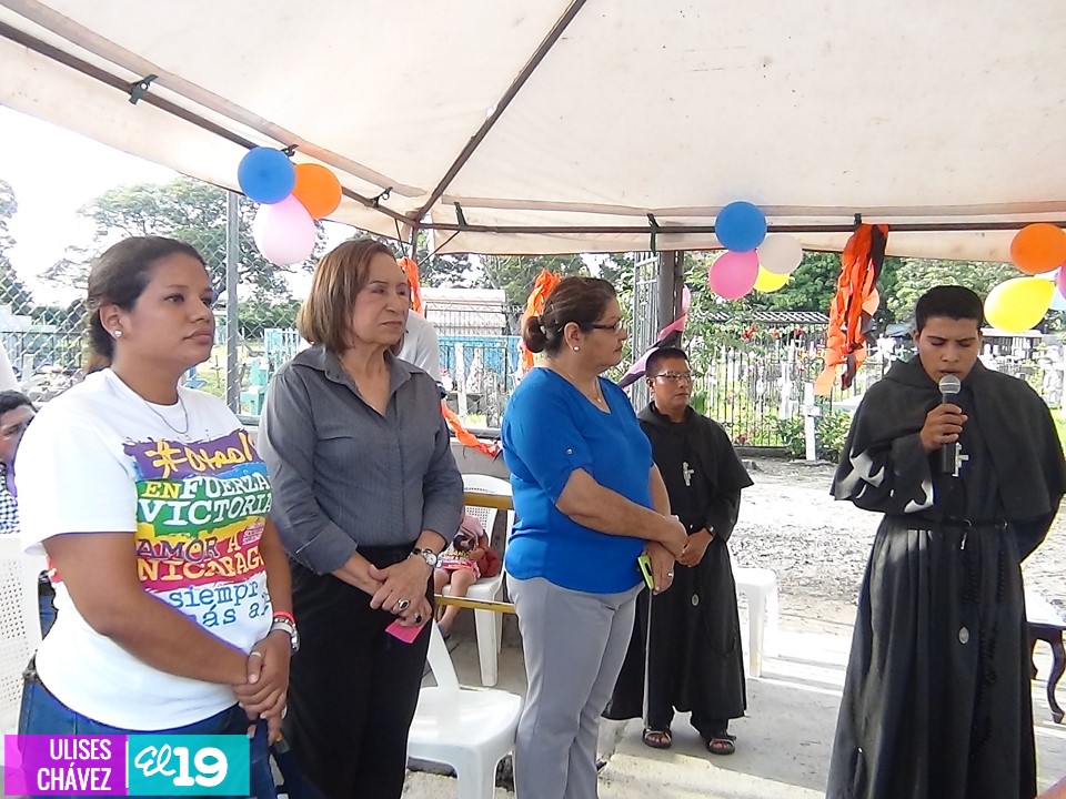 Gobierno Sandinista inaugura obras de progresos en Cementerios de la comunidad de Malacatoya