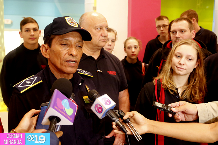 ⁠⁠⁠Bomberos de Hamburgo llegan a Nicaragua