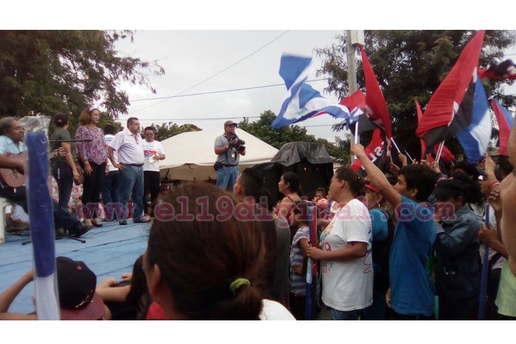 Familias de Managua celebran la Alegría de Octubre Victorioso