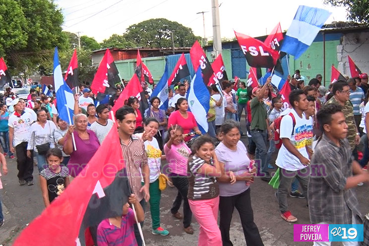 Familias de Managua celebran Campaña de la Buena Esperanza y Buen Corazón