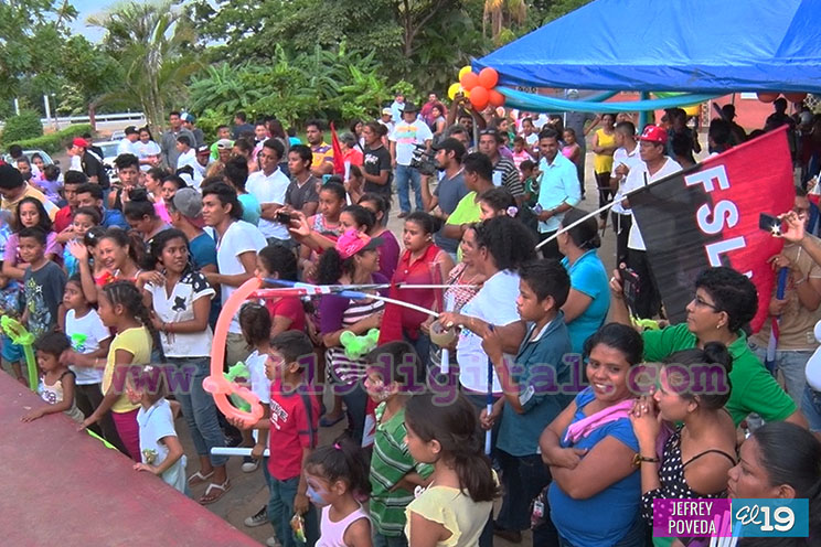 Familias de Managua celebran Campaña de la Buena Esperanza y Buen Corazón