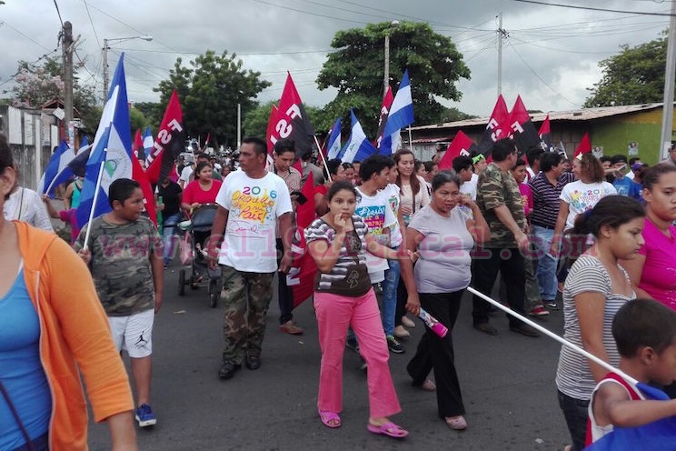 Familias de Managua celebran Campaña de la Buena Esperanza y Buen Corazón