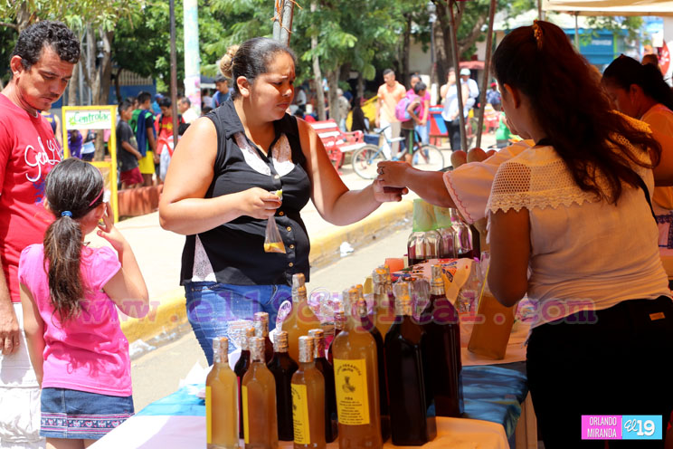 Vinos y postres en Feria de la Economía Familiar en Tipitapa