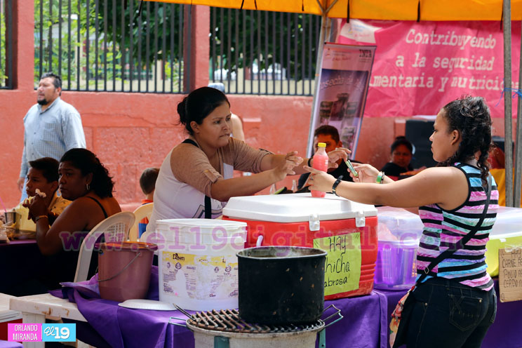 Vinos y postres en Feria de la Economía Familiar en Tipitapa