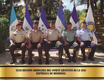 Ejército de Nicaragua participa en XLVII Reunión Ordinaria del CFAC