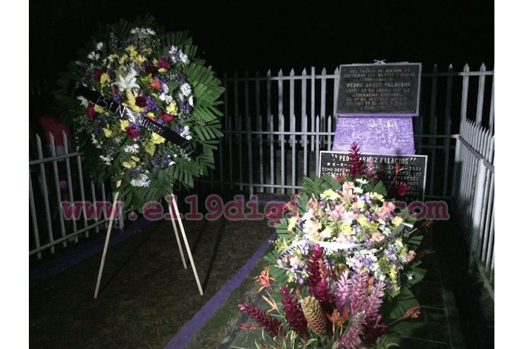 Conmemoran 39 aniversario del tránsito a la inmortalidad del comandante Pedro Arauz Palacios